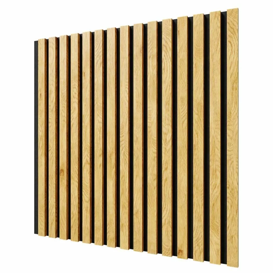 Панель акустическая. Дуб медный