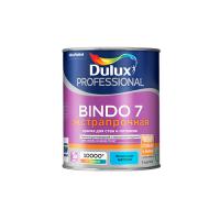 Dulux Краска Bindo 7 в/д для стен и потолков матовая (7% блеска) BW  1л . Матовая. 